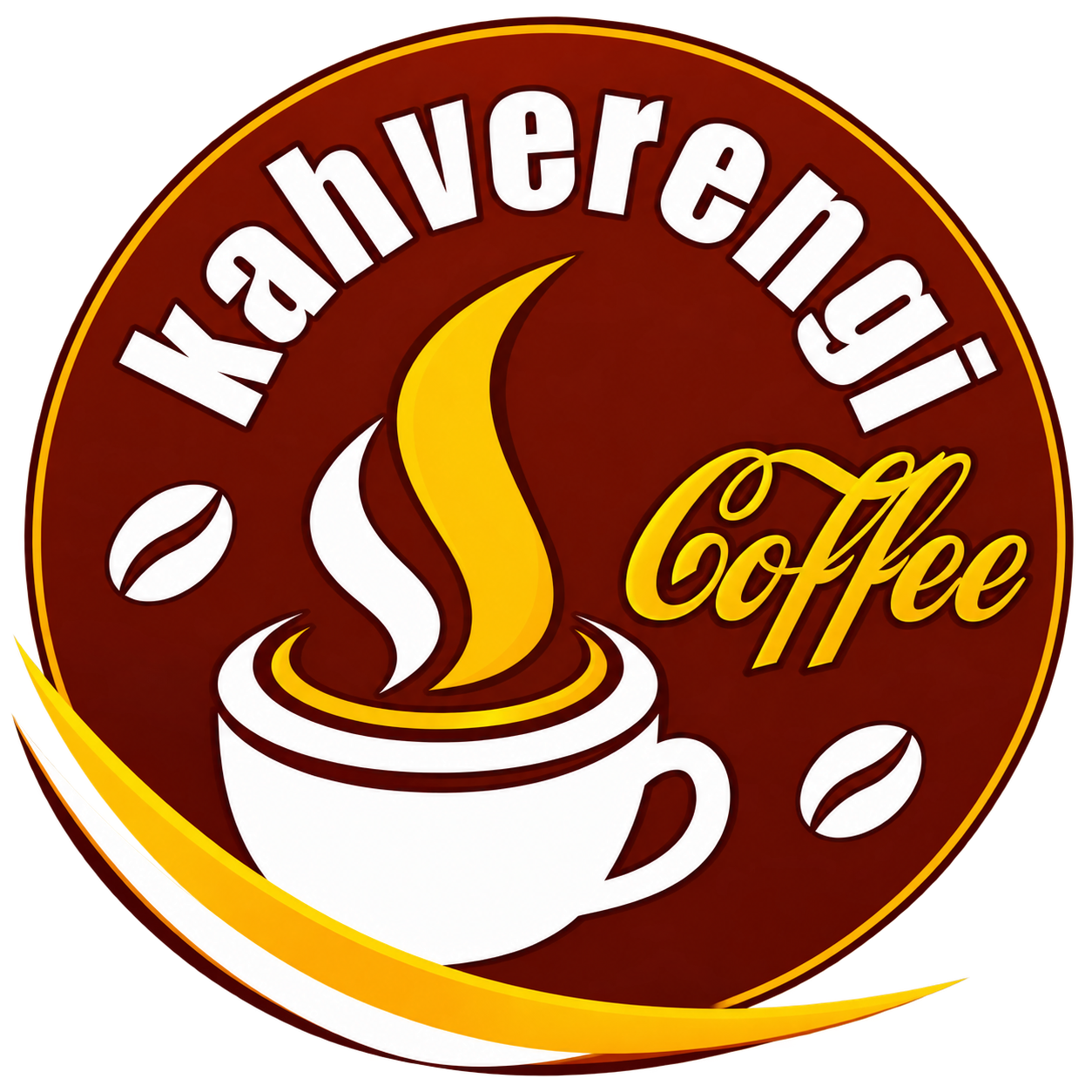 Kahverengi Cafe Logo